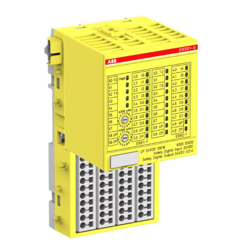 ABB | S500-S输入输出模块——功能安全应用认证的I/O